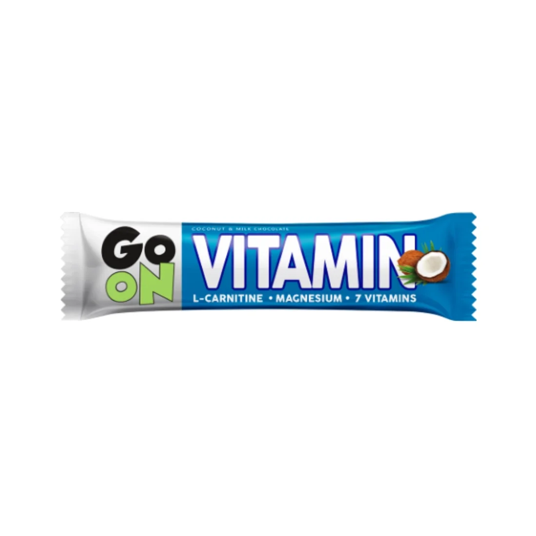 Φωτογραφία προϊόντος: Go On Nutrition Μπάρα Vitamin Καρύδα & Σοκολάτα Γάλακτος • Go On • 45γρ