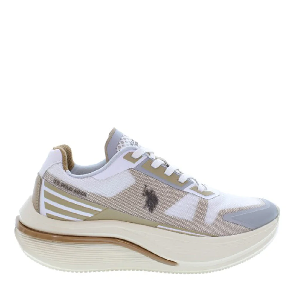 Φωτογραφία προϊόντος: US POLO Claude006 Sneaker 36-41 - ΛΕΥΚΟ/ΜΠΕΖ - USCLAUDE006WEM1/01