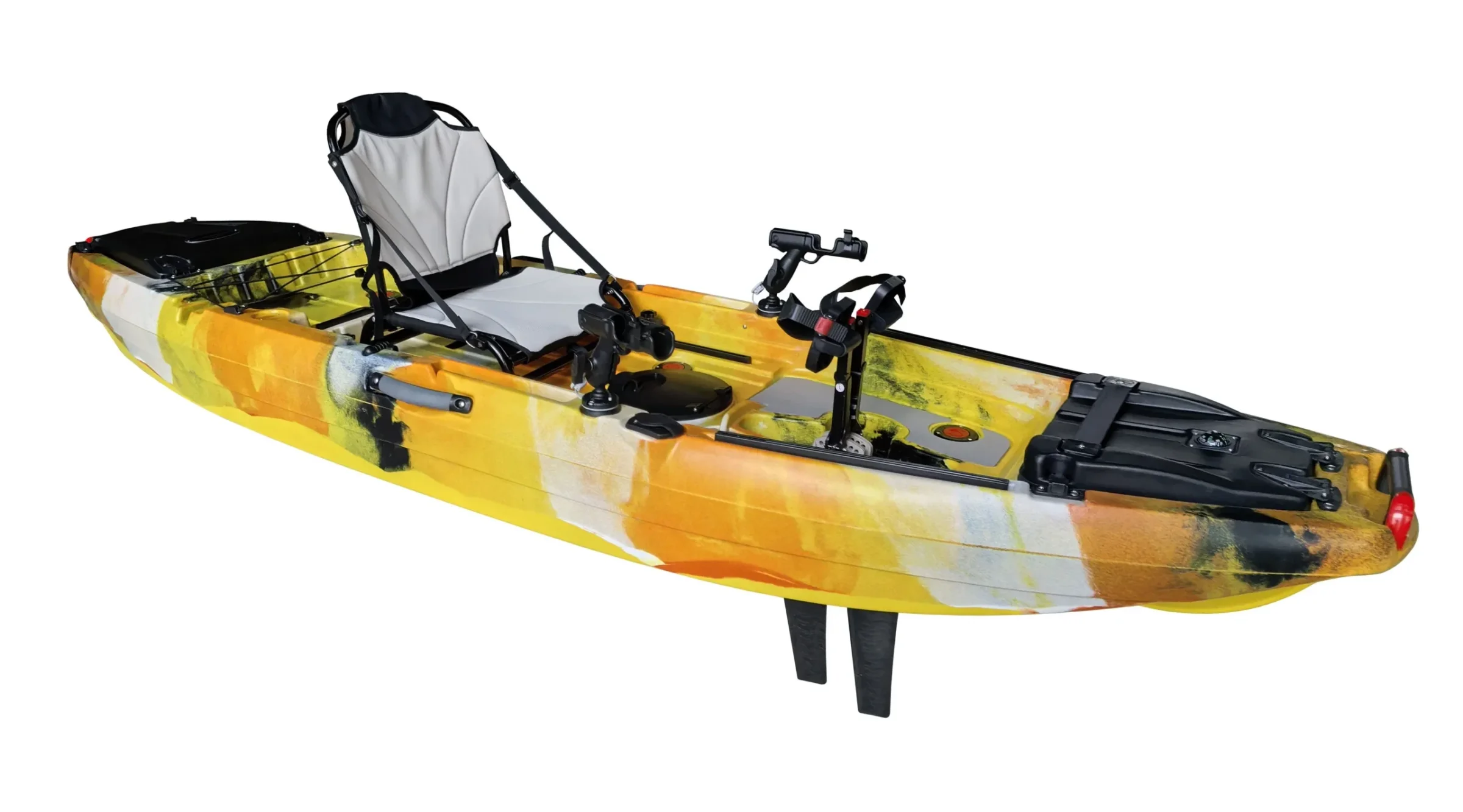 Φωτογραφία προϊόντος: CARIBBEAN SEA KAYAKS 9'10" ΚΙΤΡΙΝΟ CAMO ΣΚΛΗΡΟ ΠΟΔΗΛΑΤΙΚΟ HDPE KAYAK