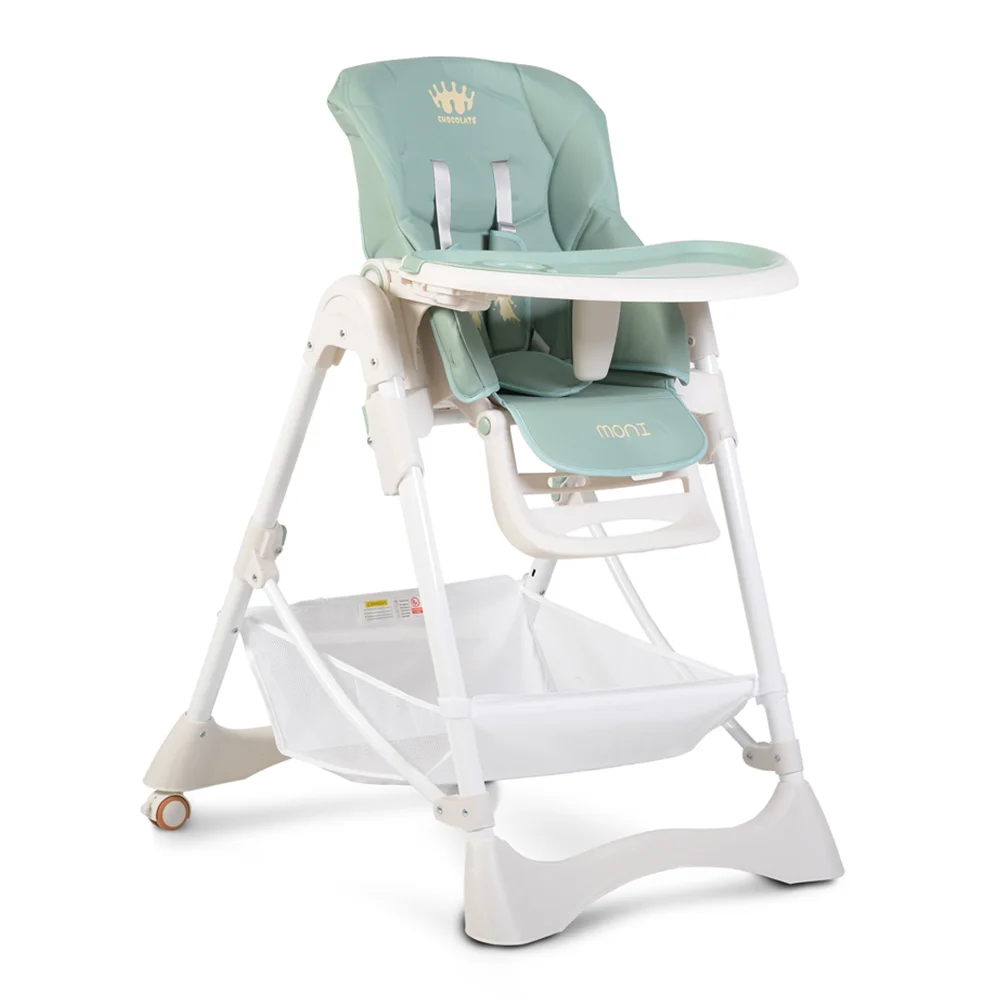 Φωτογραφία προϊόντος: Moni Chocolate Light Blue Κάθισμα Φαγητού