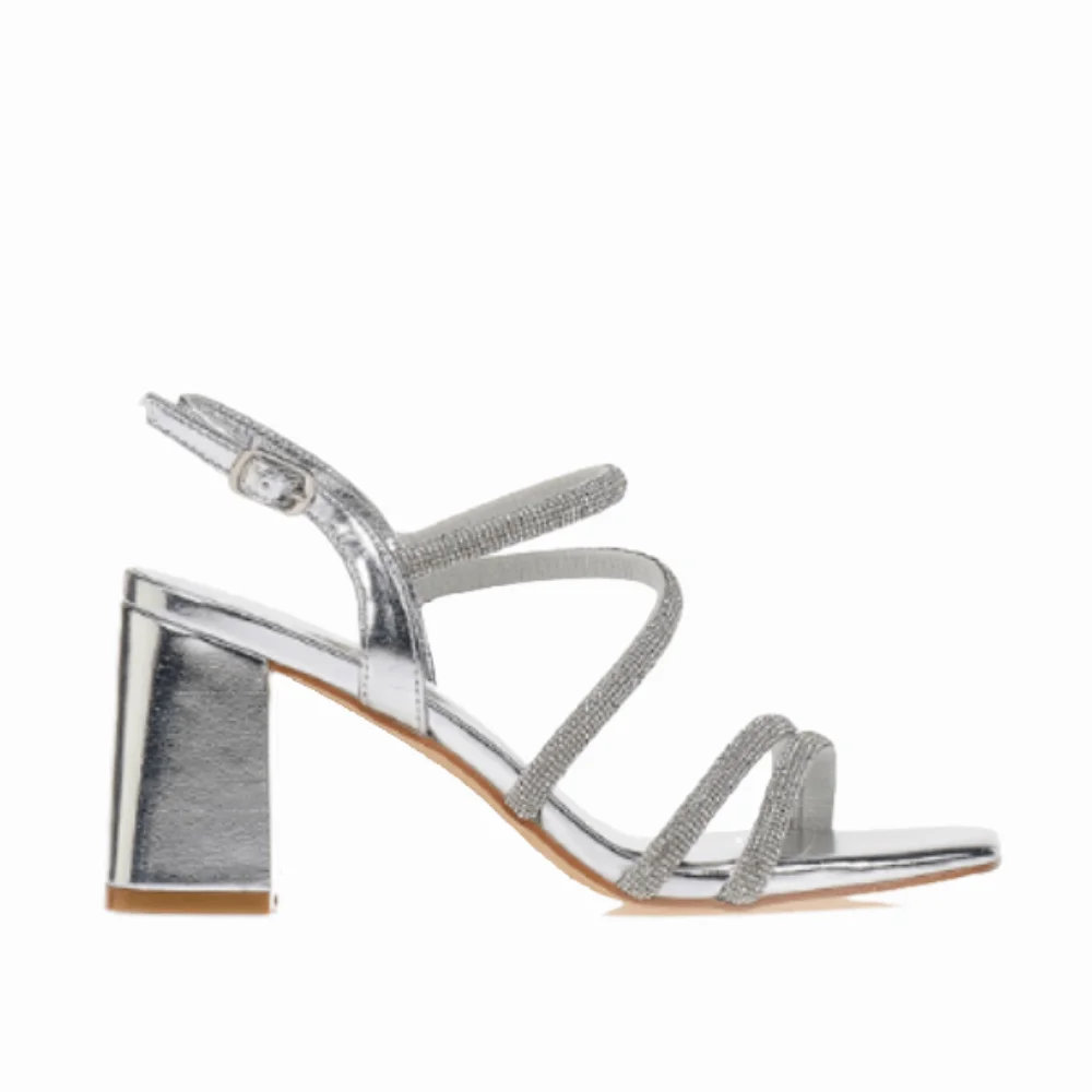 Φωτογραφία προϊόντος: Mourato Ankle Strap Πέδιλα Ασημί