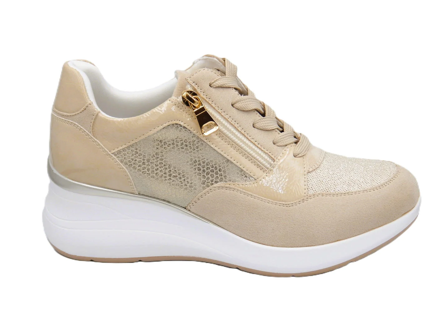 Φωτογραφία προϊόντος: ADAMS SHOES ΓΥΝΑΙΚΕΙΑ SNEAKERS ΜΠΕΖ