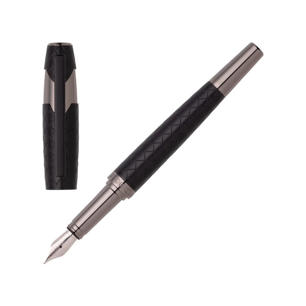 Φωτογραφία προϊόντος: HUGO BOSS Πένα Chevron Black HSS2522A