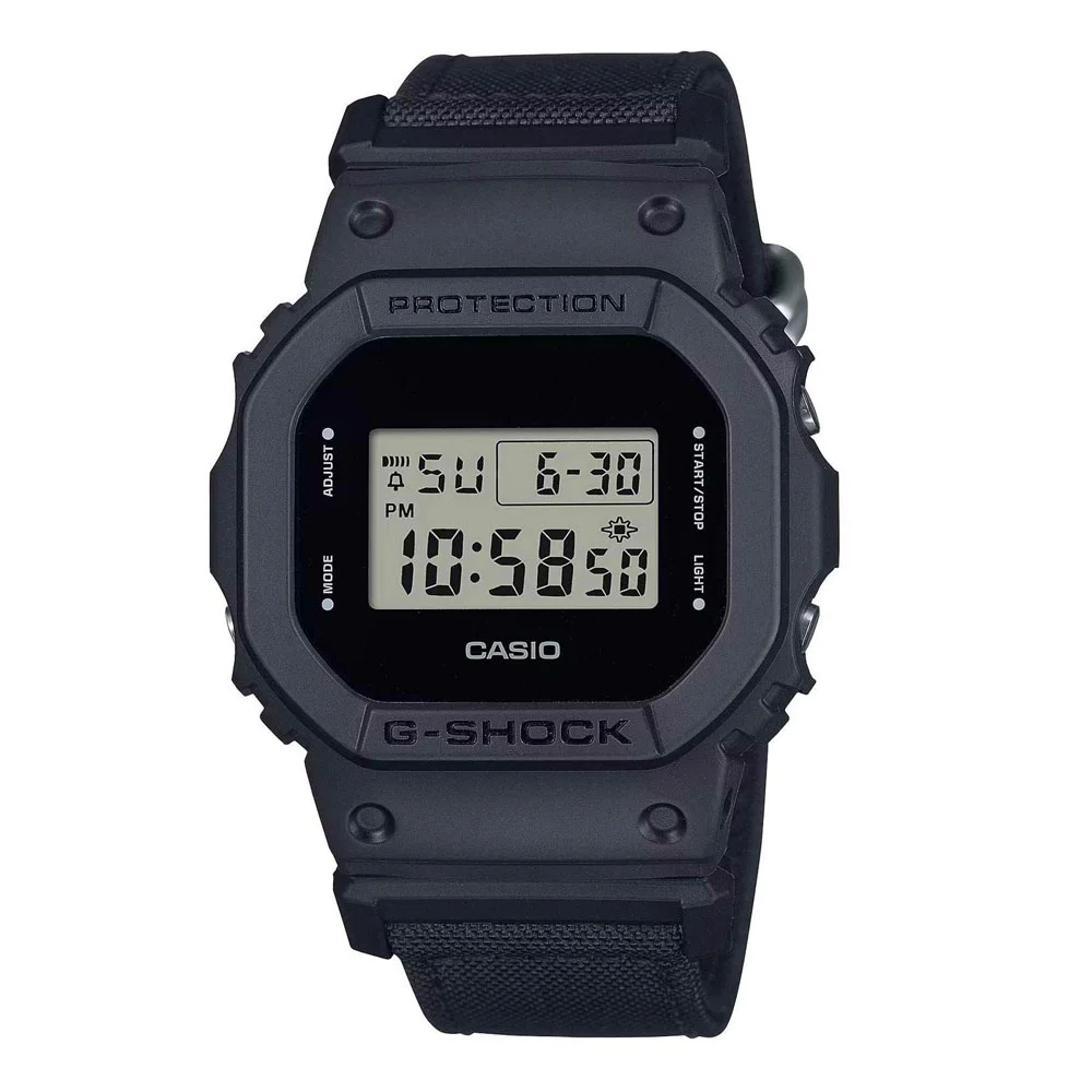Φωτογραφία προϊόντος: CASIO G-SHOCK Black Fabric Strap DW-5600BCE-1ER