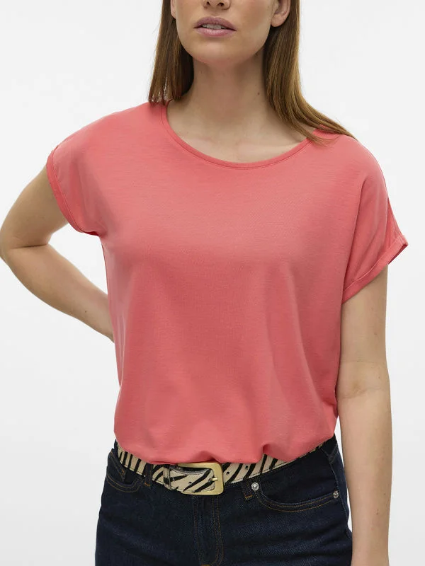 Φωτογραφία προϊόντος: VERO MODA VMAVA PLAIN SS TOP JRS NOOS - ΠΟΡΤΟΚΑΛΙ-10284468-136