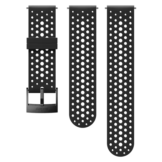 Φωτογραφία προϊόντος: GR Suunto 24mm Athletic 1 Silicone Strap Black S+M έως 12 άτοκες δόσεις ή 24 δόσεις