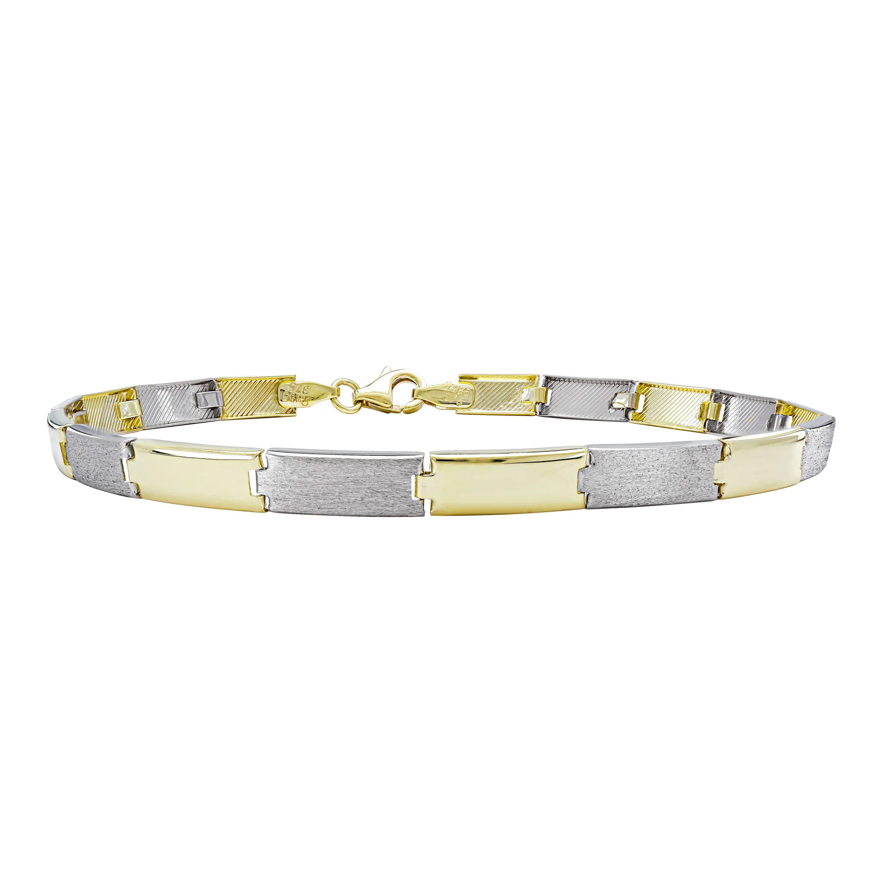 Φωτογραφία προϊόντος: Ανδρικό Βραχιόλι από Δίχρωμο Χρυσό 9 Καρατίων AVR285