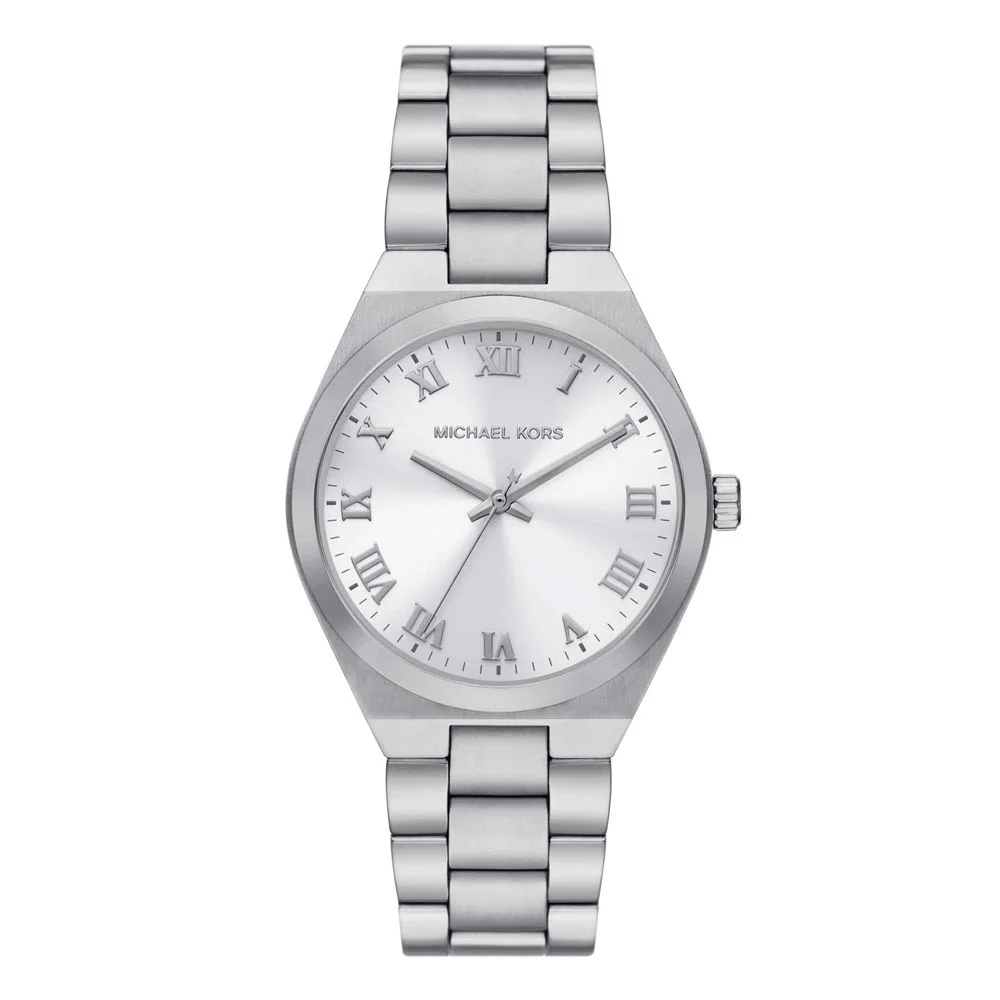 Φωτογραφία προϊόντος: MICHAEL KORS Lennox Silver Stainless Steel Bracelet MK7393