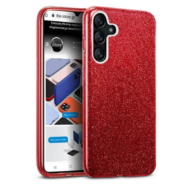 Φωτογραφία προϊόντος: Hybrid Strass Red Case Samsung Galaxy A14 4G/5G
