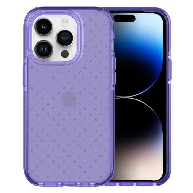 Φωτογραφία προϊόντος: Orso iPhone 14 Pro Evo Check Violet Case