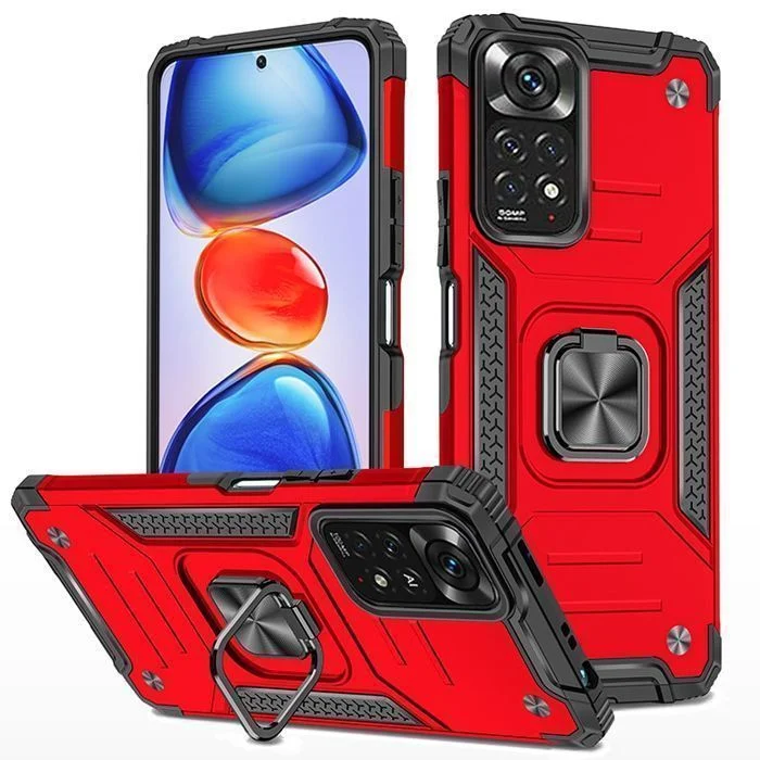 Φωτογραφία προϊόντος: Θήκη Armor Ringstand Red Xiaomi Redmi Note 12 Pro 4G