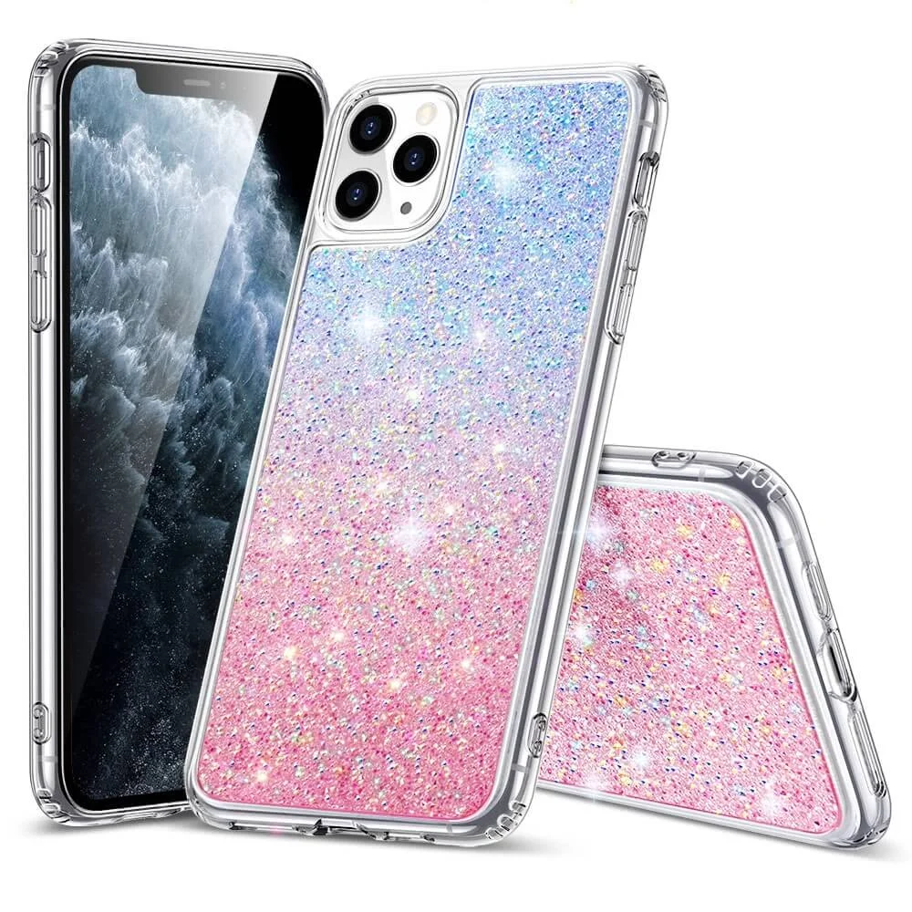 Φωτογραφία προϊόντος: ESR Glamour Crystal Glitter Case Ombra Red Blue iPhone 11 Pro Max