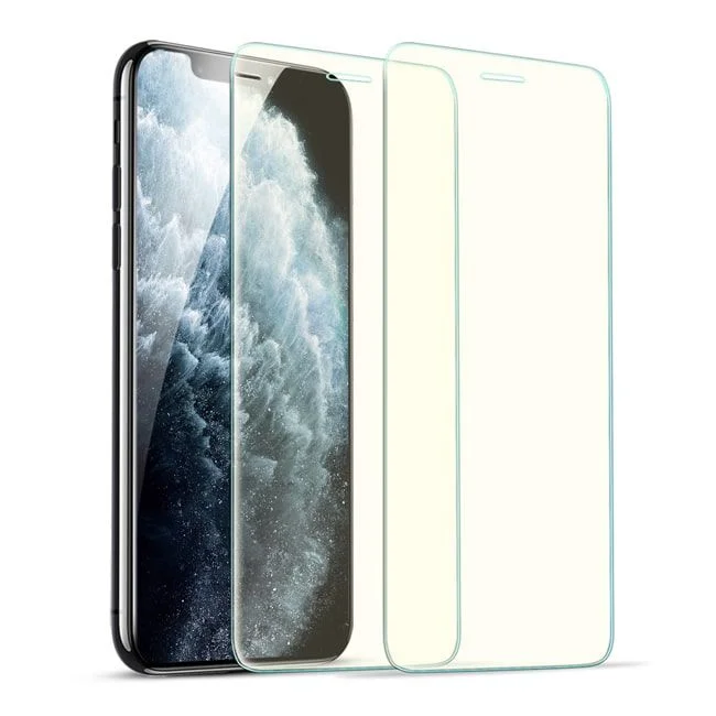 Φωτογραφία προϊόντος: (2-Pack) ESR Anti Blue Light Tempered Glass iPhone 11 Pro Max/Xs Max