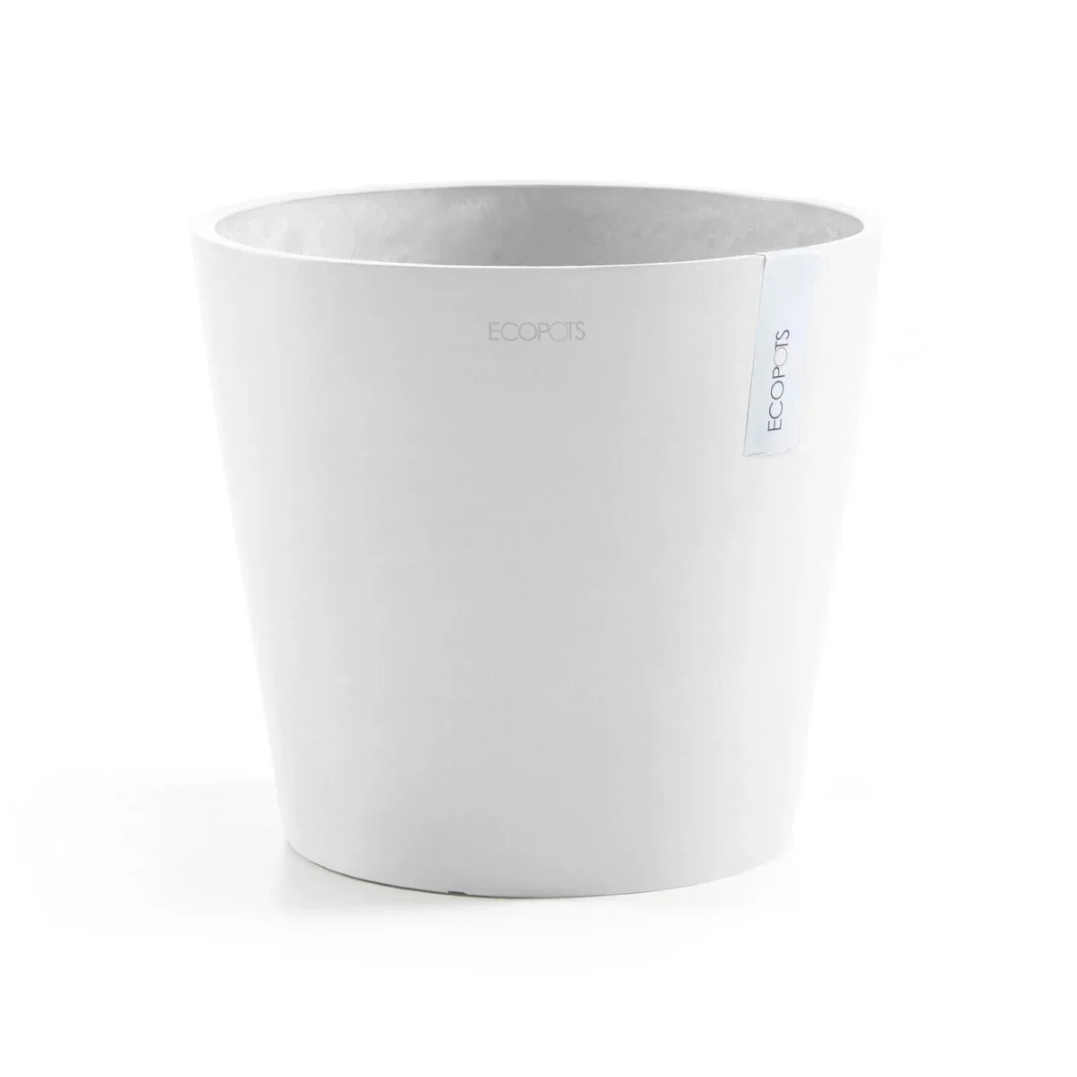 Φωτογραφία προϊόντος: ECOPOTS 74.009.13W ΓΛΑΣΤΡΑ AMSTERDAM MINI D 13 X H 11,4 ΛΕΥΚΟ