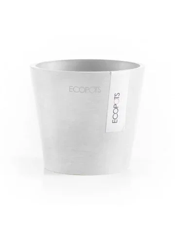 Φωτογραφία προϊόντος: ECOPOTS 74.009.10W ΓΛΑΣΤΡΑ AMSTERDAM MINI D 10,5 X H 9,2 ΛΕΥΚΟ