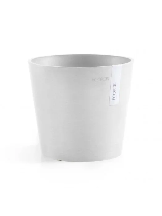 Φωτογραφία προϊόντος: ECOPOTS 74.009.17W ΓΛΑΣΤΡΑ AMSTERDAM MINI D 17 X H 15 ΛΕΥΚΟ