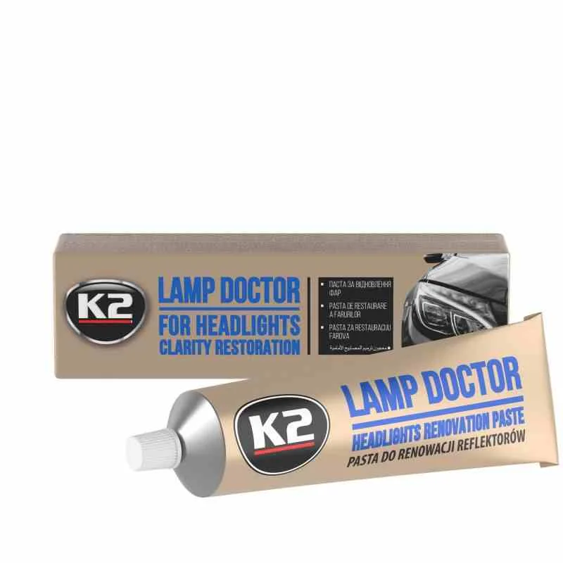Φωτογραφία προϊόντος: K2 LAMP DOCTOR 60gr – Καθαριστική γυαλιστική πάστα φαναριών