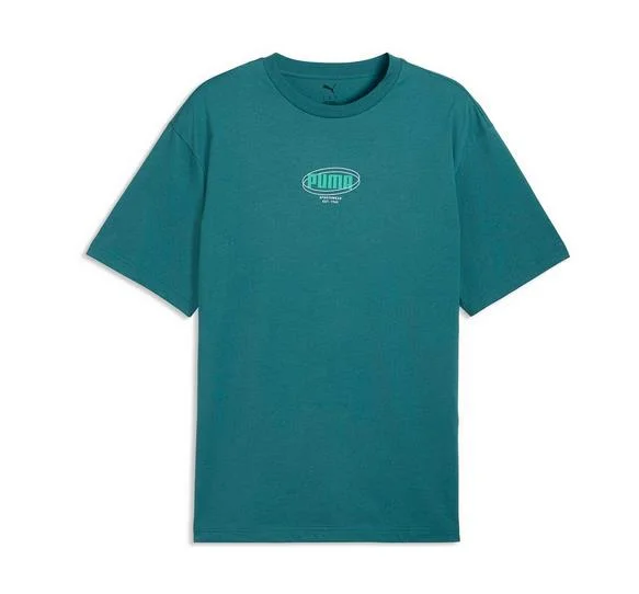 Φωτογραφία προϊόντος: Puma Essential Logo Lab Relaxed Story 1 T Shirt - Emerald Ice