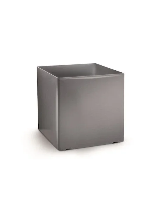 Φωτογραφία προϊόντος: PLASTONA Caspo Γλάστρα BRILLANTE Cube Ø36 X 36 cm/42 lt ΑΝΘΡΑΚΙ