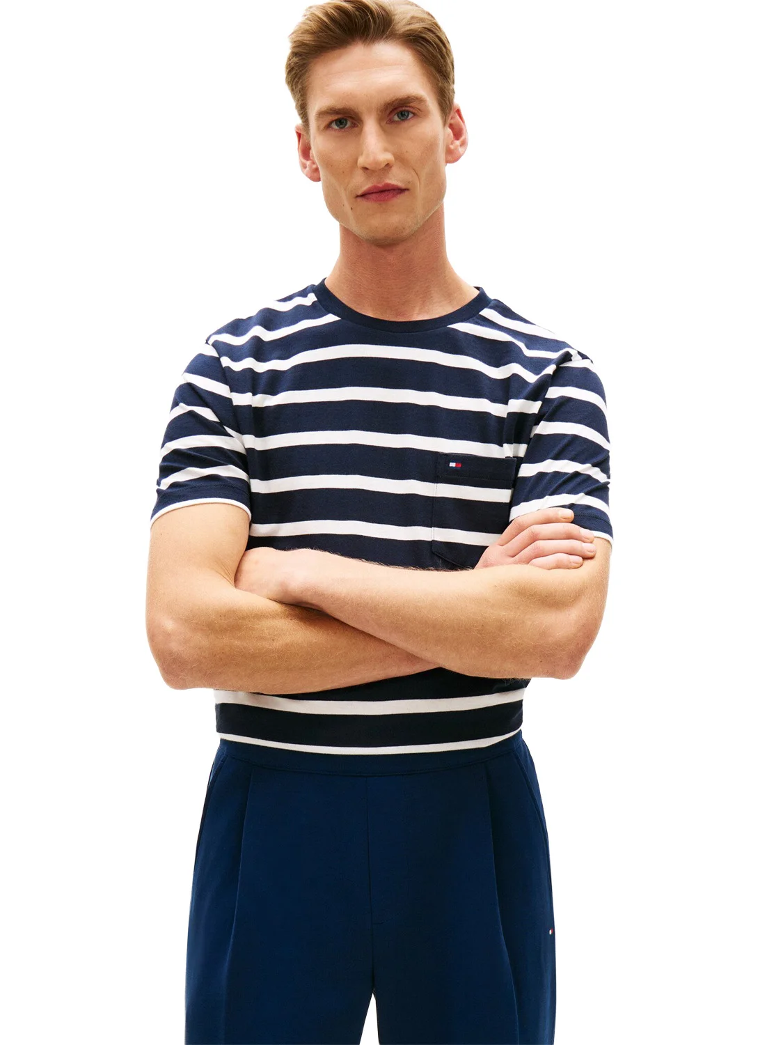 Φωτογραφία προϊόντος: T-shirt Tommy Hilfiger Desert Sky / Ecru Stripe