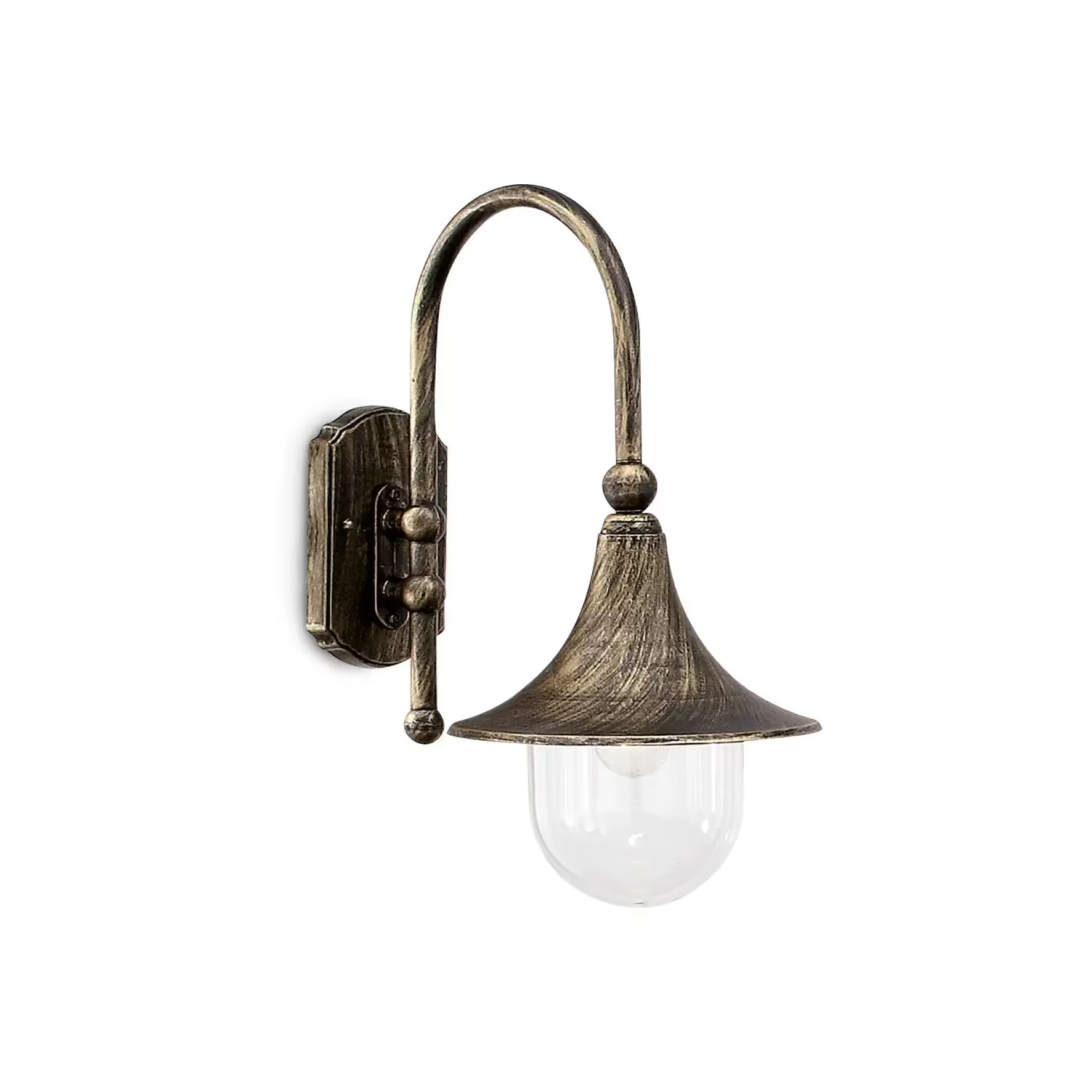 Φωτογραφία προϊόντος: Ideal lux Cima ap1 φωτιστικό απλίκα Μαύρο