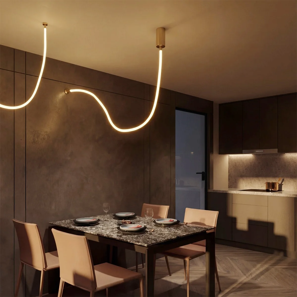 Φωτογραφία προϊόντος: Globostar kelvo® GLOW KLV-101-0155-V2 Φωτιστικό Οροφής / Απλίκα LED 27W 2700lm 360° AC 220-240V IP20 Ρυθμιζόμενο Λευκό CCT με Χειριστήριο από 2700K έως 6000K Dimmable - Lumileds SMD Chip - Χ