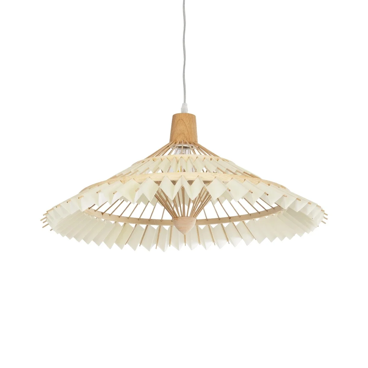 Φωτογραφία προϊόντος: GLOBOSTAR® VENTALIA 999-0067 Boho Κρεμαστό Φωτιστικό Οροφής με Ντουί 1 x E27 AC 220-240V IP20 - Μπεζ - Μ60 x Π60 x Υ30cm