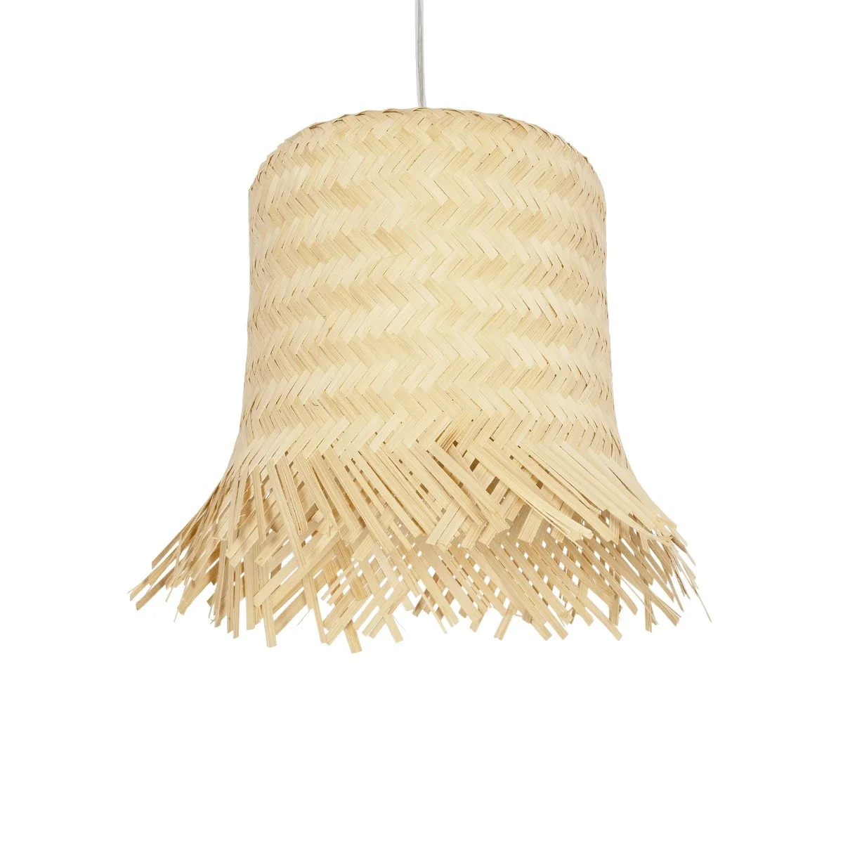 Φωτογραφία προϊόντος: GLOBOSTAR® HAWAII 999-0125 Boho Κρεμαστό Φωτιστικό Οροφής με Ντουί 1 x E27 AC 220-240V IP20 - Μπεζ - Μ30 x Π30 x Υ30cm