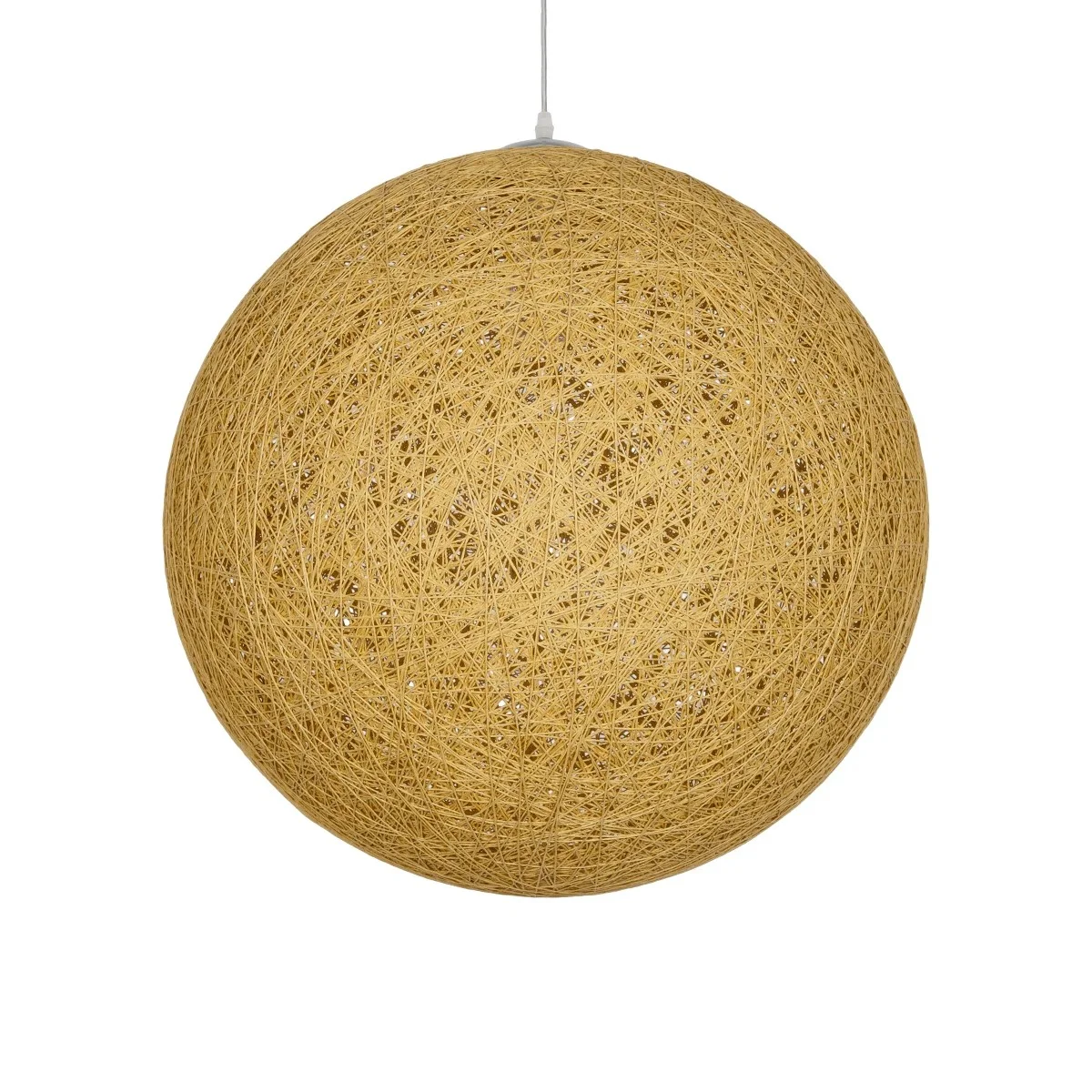 Φωτογραφία προϊόντος: GLOBOSTAR® OCEANA 999-0155 Boho Κρεμαστό Φωτιστικό Οροφής με Ντουί 1 x E27 AC 220-240V IP20 - Μπεζ & Χρυσό - Μ60 x Π60 x Υ60cm