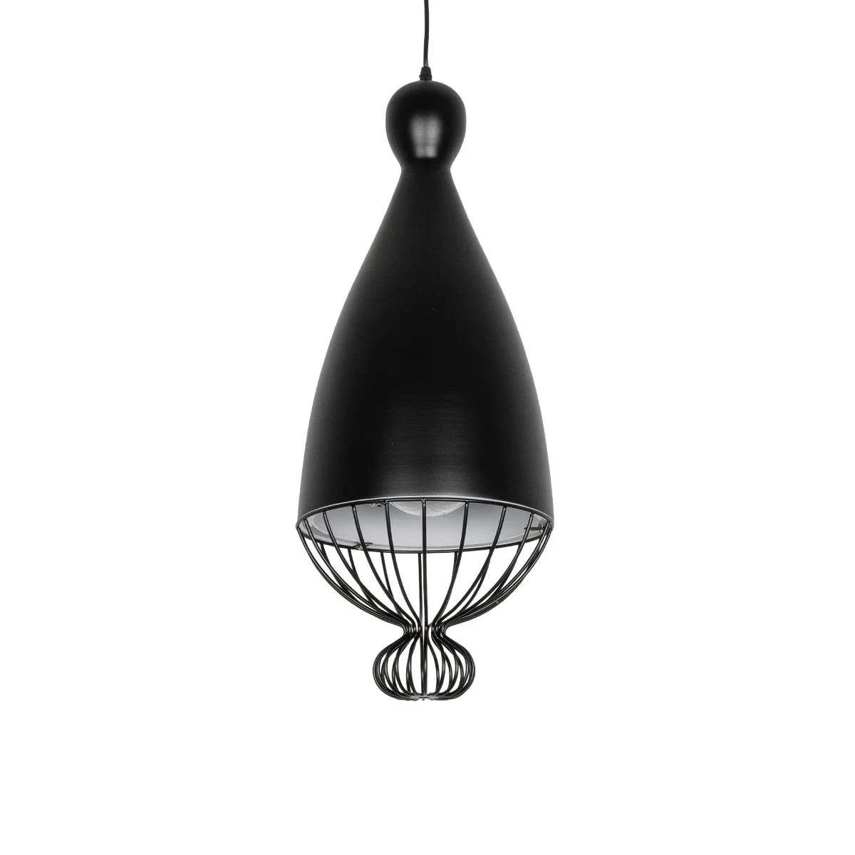 Φωτογραφία προϊόντος: GLOBOSTAR® SOBRINO 999-0110 Vintage Κρεμαστό Φωτιστικό Οροφής με Ντουί 1 x E27 AC 220-240V IP20 - Μαύρο - Μ26 x Π26 x Υ70cm