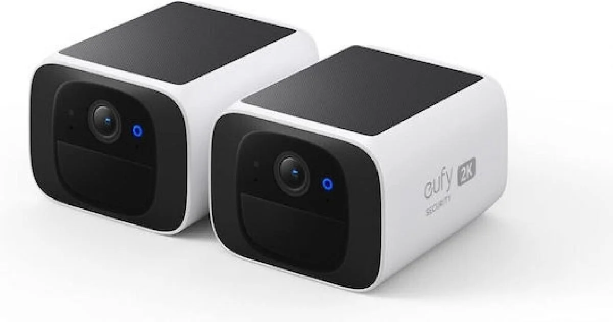 Φωτογραφία προϊόντος: ANKER Eufy Solar Wi-Fi Camera SoloCam S220 2K Outdoor 2 PACK e8134321 (σε 3 άτοκες ή 4 εώς 36 δόσεις)