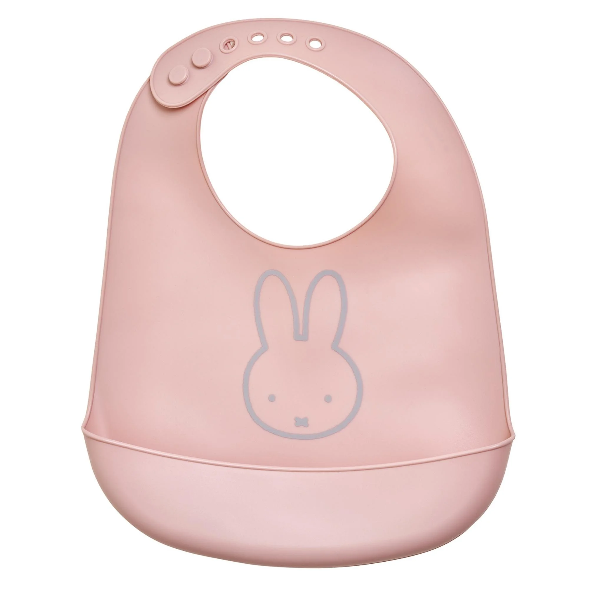 Φωτογραφία προϊόντος: Σαλιάρα Σιλικόνης Miffy Pink KOKO