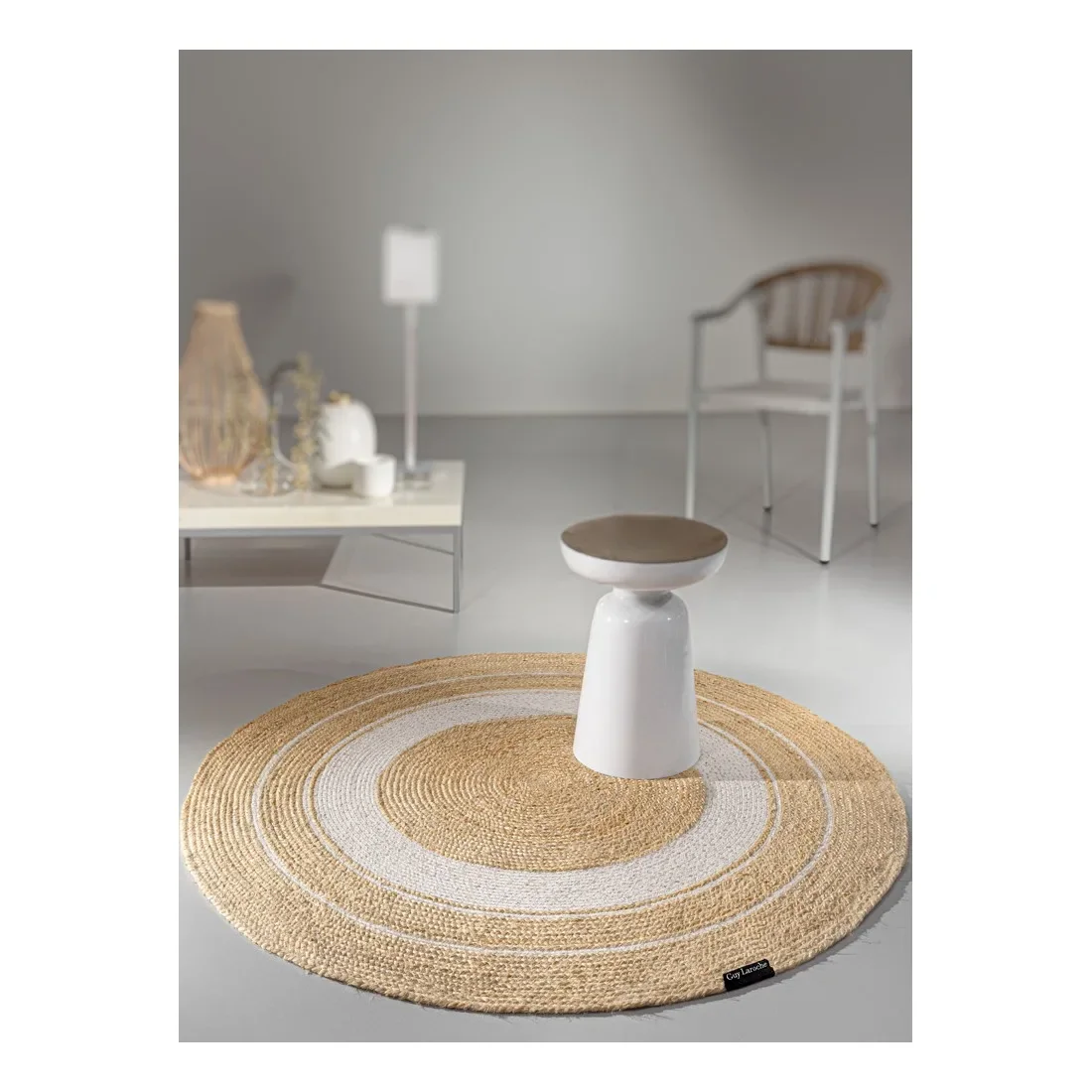 Φωτογραφία προϊόντος: Guy Laroche Χαλί Majestic White Round