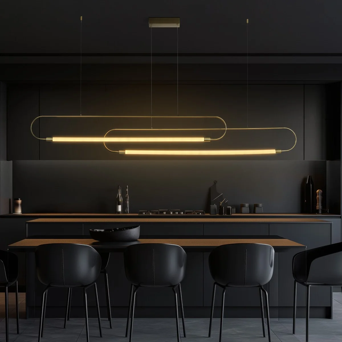 Φωτογραφία προϊόντος: Globostar kelvo® GLOW KLV-101-0178 Κρεμαστό Φωτιστικό Οροφής LED 28W 2800lm 360° AC 220-240V IP20 Ρυθμιζόμενο Λευκό CCT με Χειριστήριο από 2700K έως 6000K Dimmable - Lumileds SMD Chip - Χρυσ