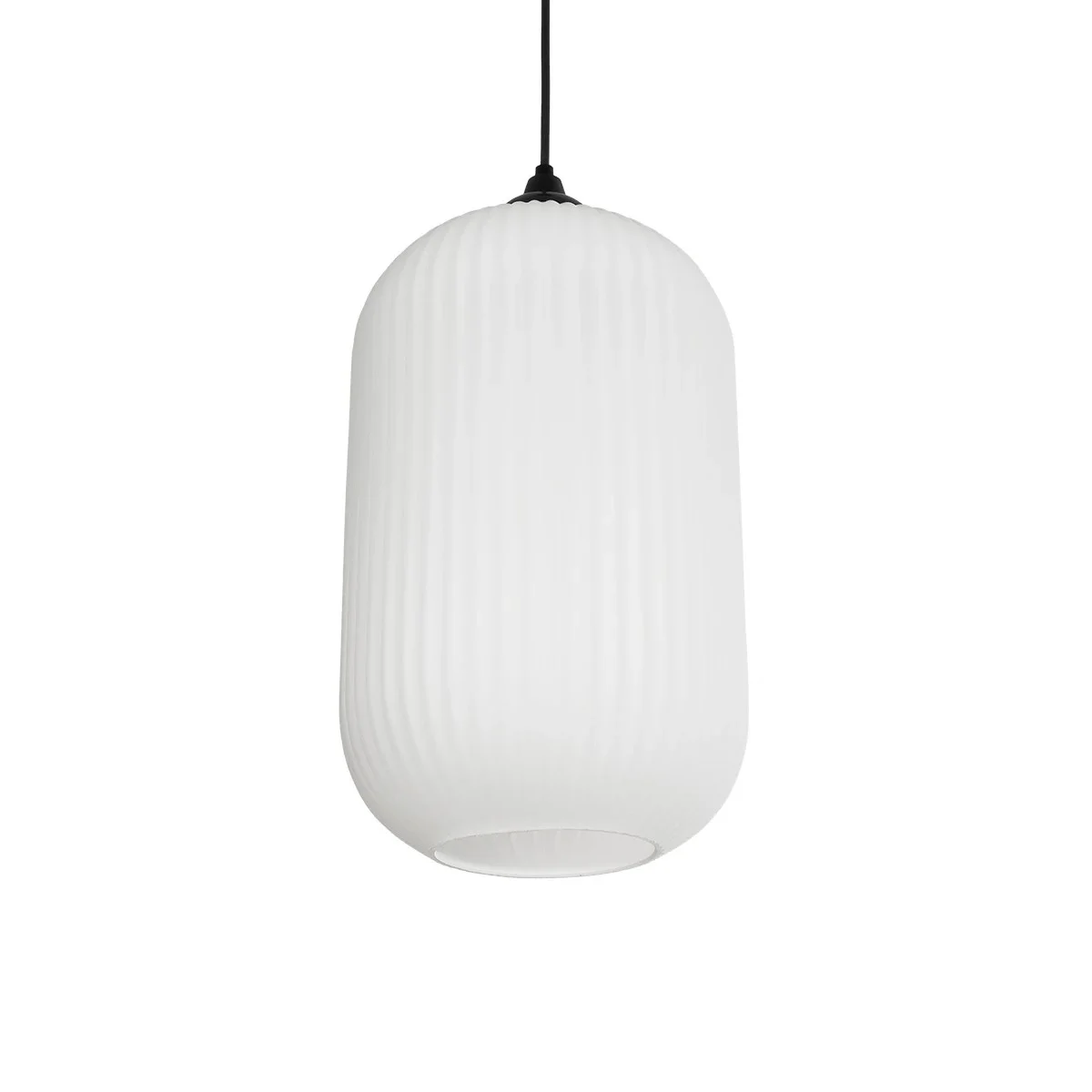 Φωτογραφία προϊόντος: GLOBOSTAR® MELONI 206-0019 Μοντέρνο Κρεμαστό Φωτιστικό Οροφής με Ντουί 1 x E27 AC 220-240V IP20 - Λευκό - Μ20 x Π20 x Υ38cm