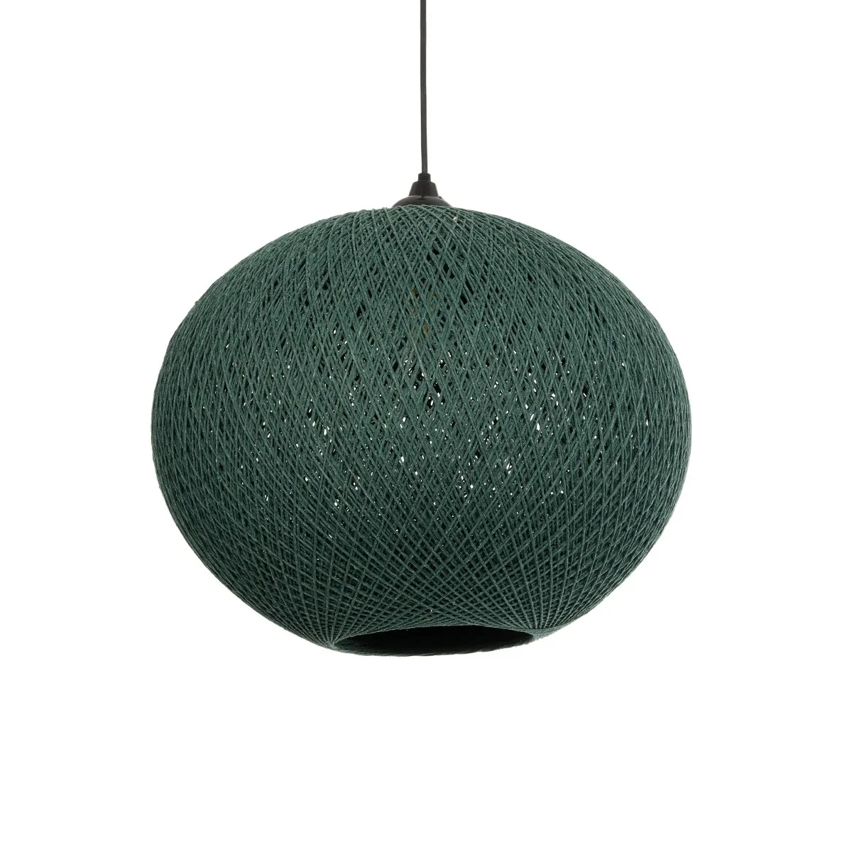 Φωτογραφία προϊόντος: GLOBOSTAR® SOLEI 205-0013 Boho Κρεμαστό Φωτιστικό Οροφής με Ντουί 1 x E27 AC 220-240V IP20 - Πράσινο - M40 x Π40 x Υ36cm