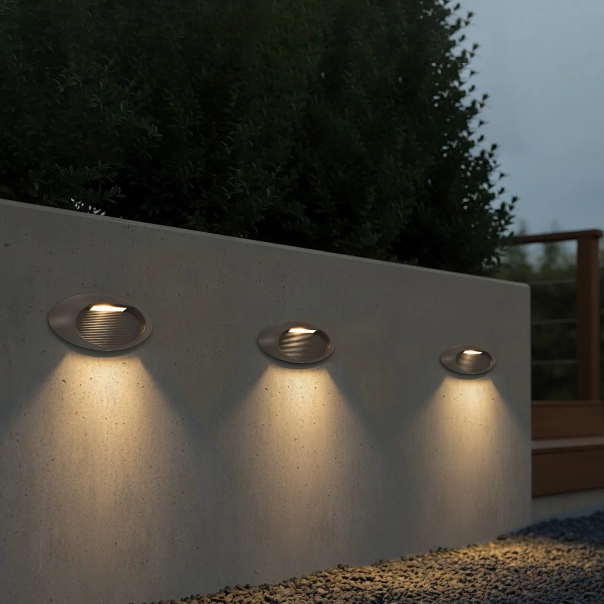 Φωτογραφία προϊόντος: Globostar kelvo® STEPART KLV-101-0099 Φωτιστικό Σκαλοπατιού / Διαδρόμου LED 3W 375lm 45° AC 220-240V Αδιάβροχο IP65 Θερμό Λευκό 2700K - Lumileds SMD Chip & TÜV SÜD Driver - Γκρι Ανθρακί Ματ