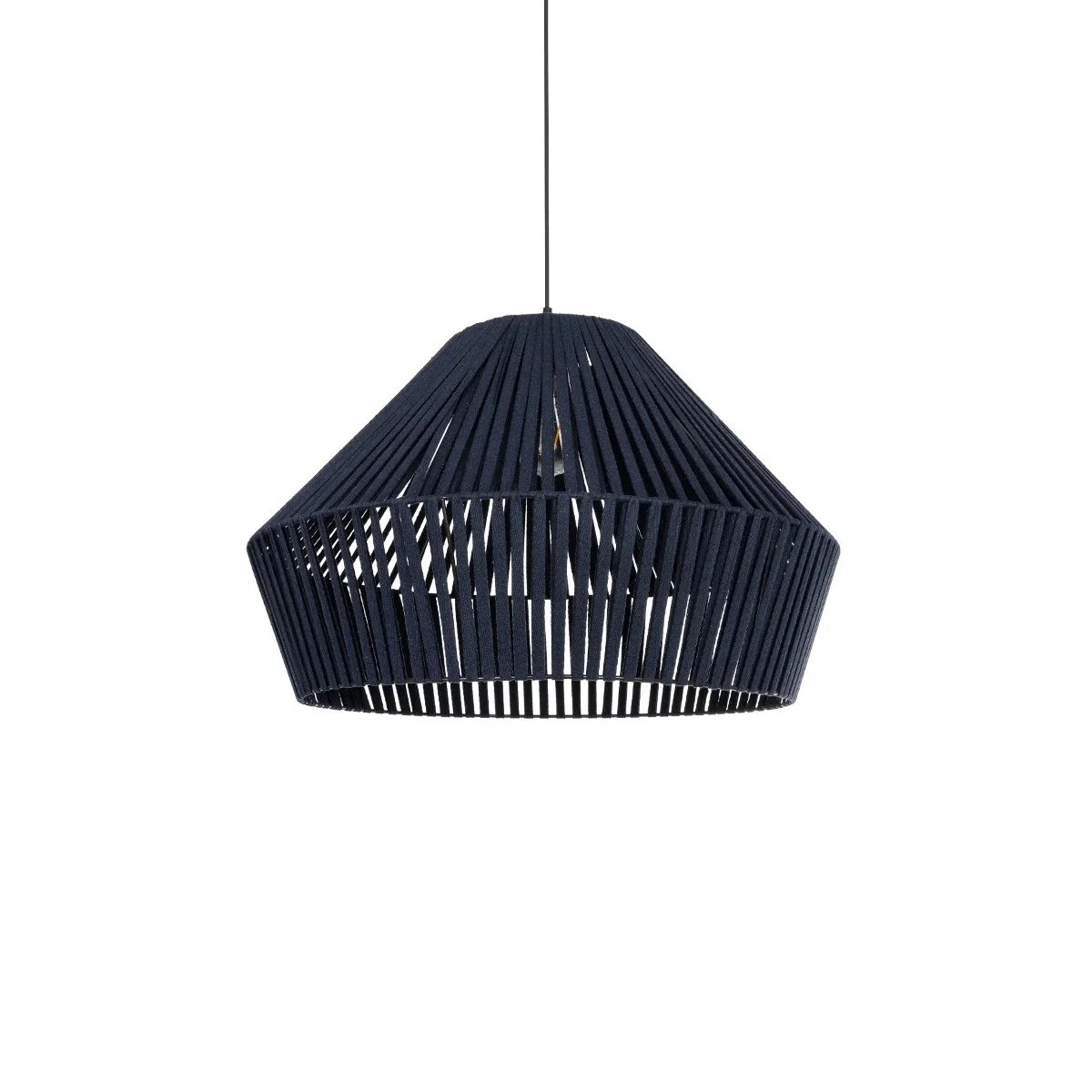 Φωτογραφία προϊόντος: GLOBOSTAR® NUI 205-0072 Boho Κρεμαστό Φωτιστικό Οροφής με Ντουί 1 x E27 AC 220-240V IP20 - Μπλε - M60 x Π60 x Υ41cm