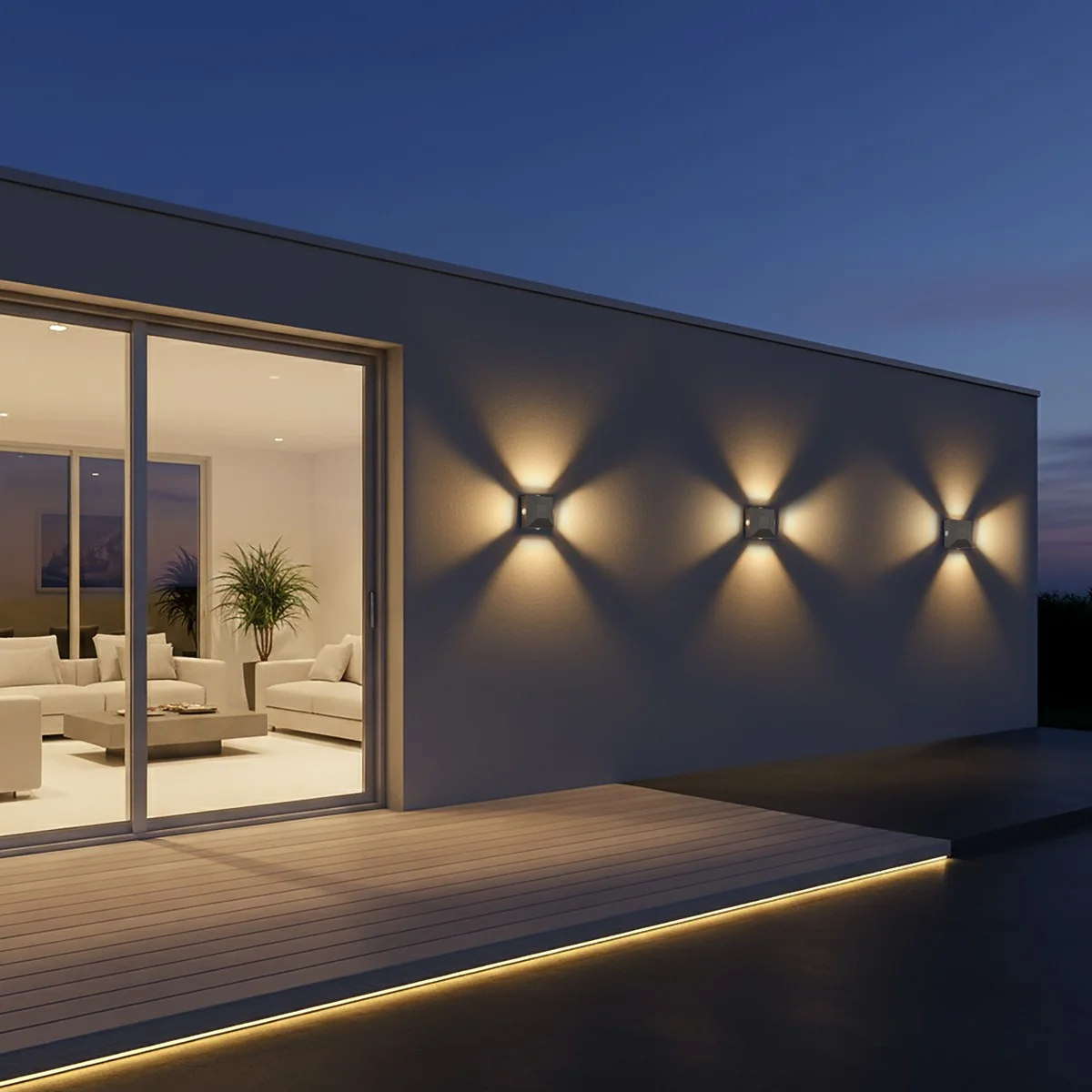 Φωτογραφία προϊόντος: Globostar kelvo® ARKOS KLV-101-0111 Φωτιστικό Τοίχου / Απλίκα LED 8W 840lm 15° AC 220-240V Αδιάβροχο IP65 Θερμό Λευκό 2700K - CREE SMD Chip & TÜV SÜD Driver - Γκρι Ανθρακί Ματ - Μ14 x Π5.5 x