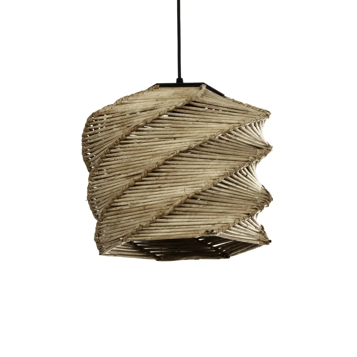 Φωτογραφία προϊόντος: GLOBOSTAR® HUSLE 205-0045 Boho Κρεμαστό Φωτιστικό Οροφής με Ντουί 1 x E27 AC 220-240V IP20 - Μπεζ - M31 x Π31 x Υ28cm