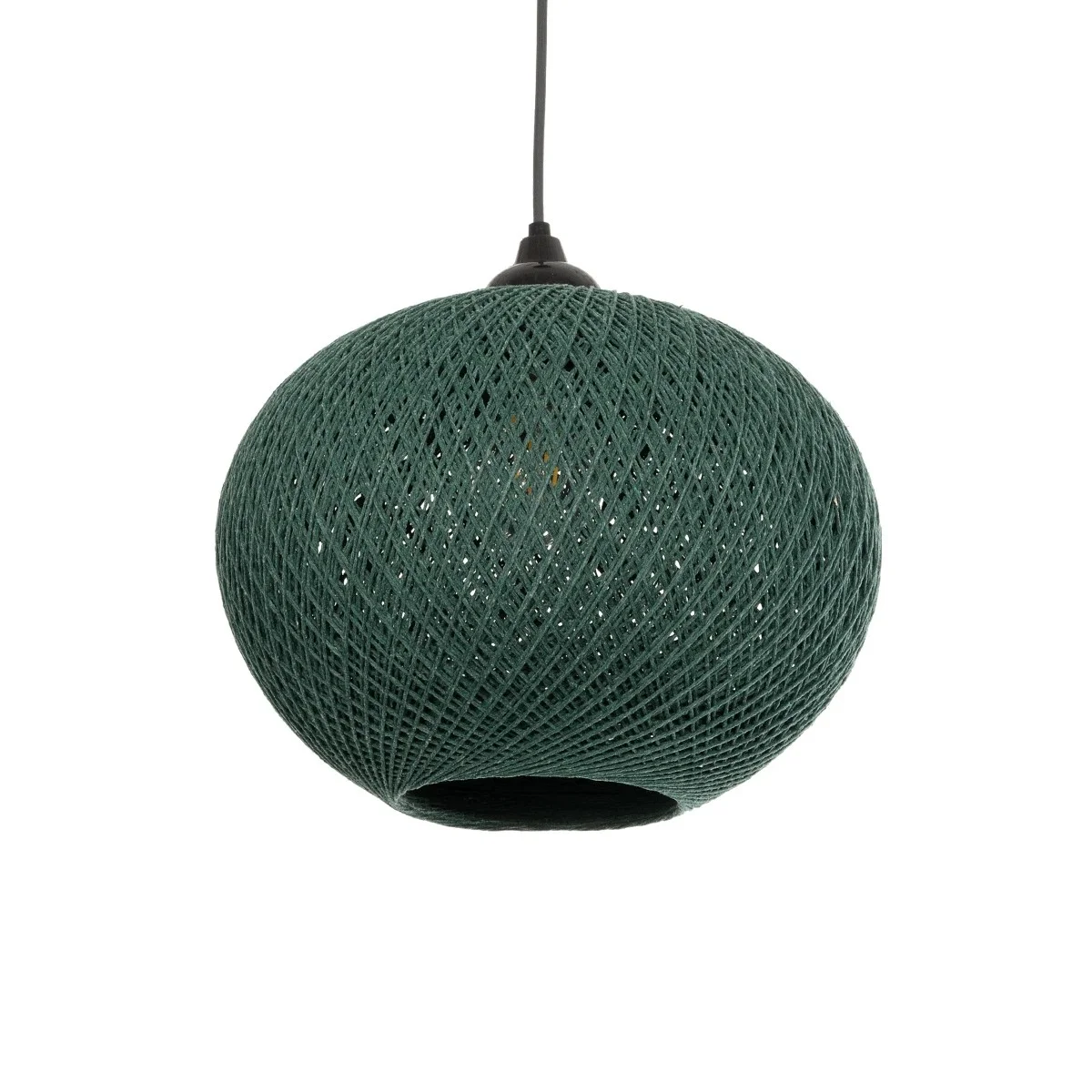 Φωτογραφία προϊόντος: GLOBOSTAR® SOLEI 205-0014 Boho Κρεμαστό Φωτιστικό Οροφής με Ντουί 1 x E27 AC 220-240V IP20 - Πράσινο - M30 x Π30 x Υ26cm
