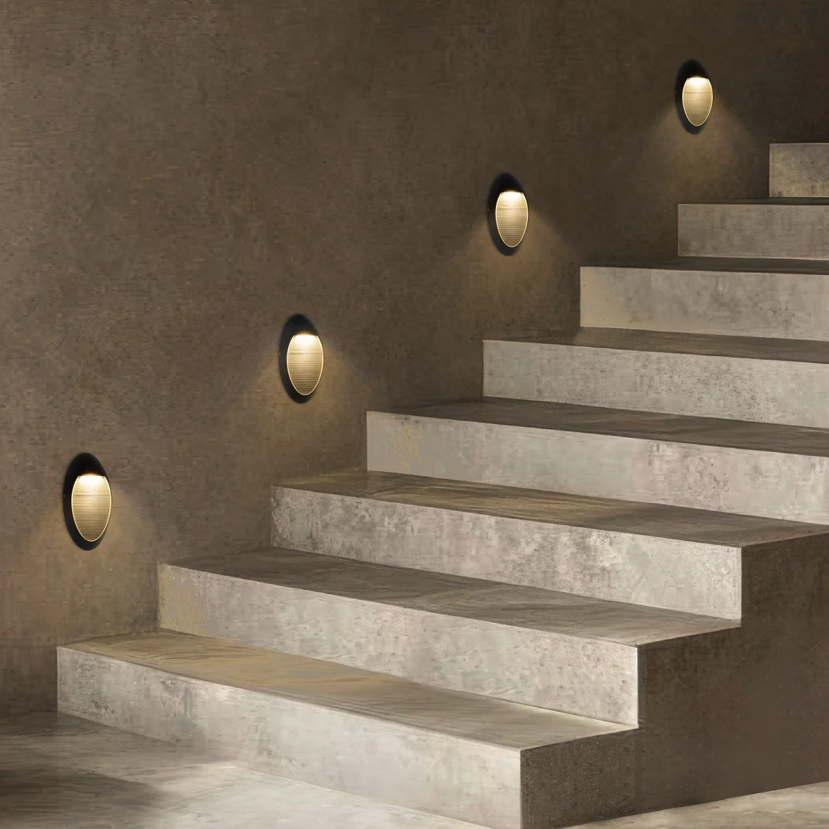 Φωτογραφία προϊόντος: Globostar kelvo® STEPART KLV-101-0101 Φωτιστικό Σκαλοπατιού / Διαδρόμου LED 3W 375lm 45° AC 220-240V Αδιάβροχο IP65 Θερμό Λευκό 2700K - Lumileds SMD Chip & TÜV SÜD Driver - Μαύρο Ματ - Μ13 x