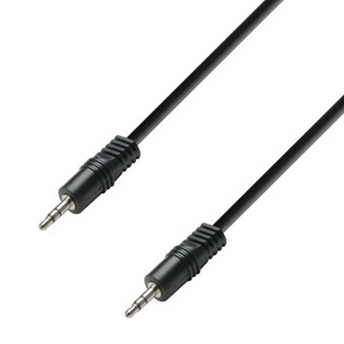 Φωτογραφία προϊόντος: Adam Hall K3BWW0300 3Star Series Καλώδιο Audio 1/8 Stereo Jack - 1/8 Stereo Jack 3m Μαύρο