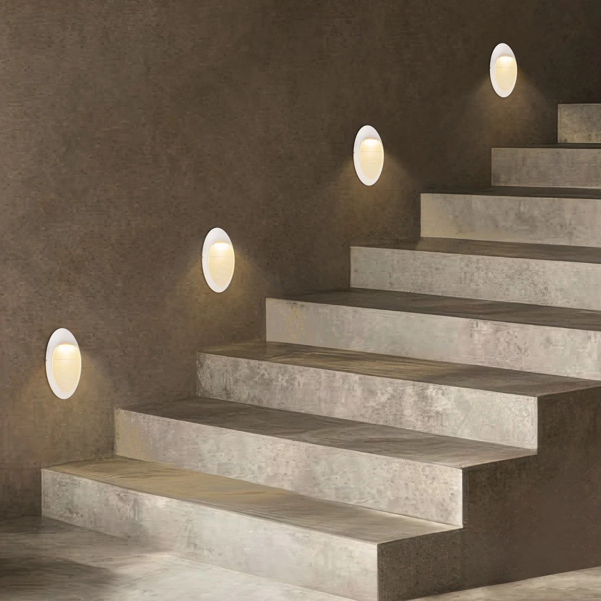Φωτογραφία προϊόντος: Globostar kelvo® STEPART KLV-101-0103 Φωτιστικό Σκαλοπατιού / Διαδρόμου LED 3W 375lm 45° AC 220-240V Αδιάβροχο IP65 Θερμό Λευκό 2700K - Lumileds SMD Chip & TÜV SÜD Driver - Λευκό Ματ - Μ13 x