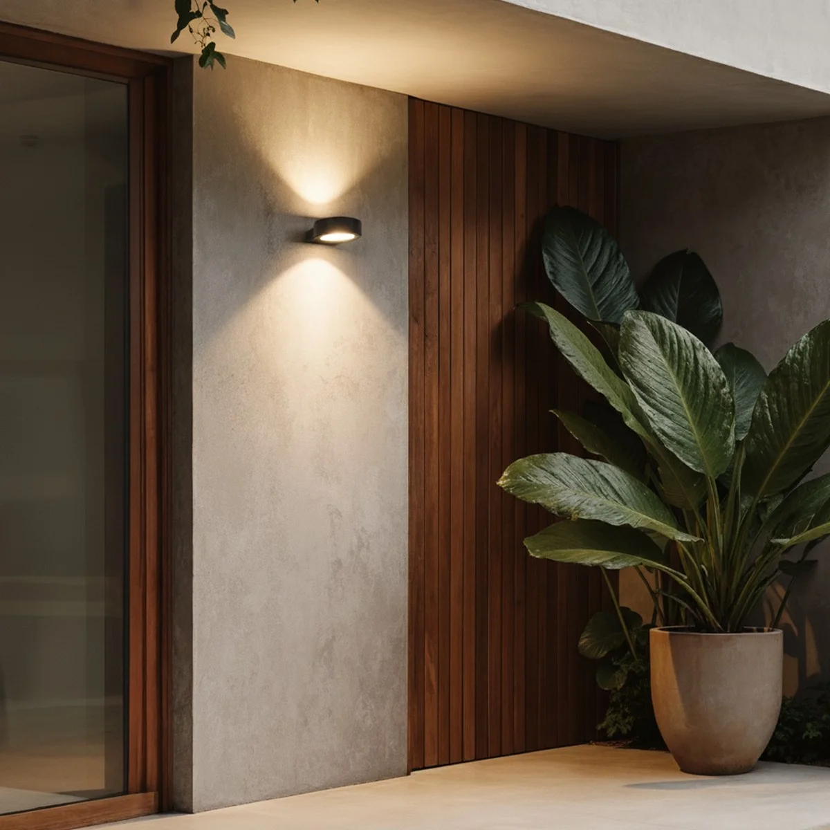 Φωτογραφία προϊόντος: Globostar kelvo® AURA KLV-101-0113 Φωτιστικό Τοίχου / Απλίκα LED 7W 875lm 45° AC 220-240V Αδιάβροχο IP65 Θερμό Λευκό 2700K - Bridgelux COB Chip & TÜV SÜD Driver - Μαύρο Ματ - Μ15 x Π13 x Υ4.