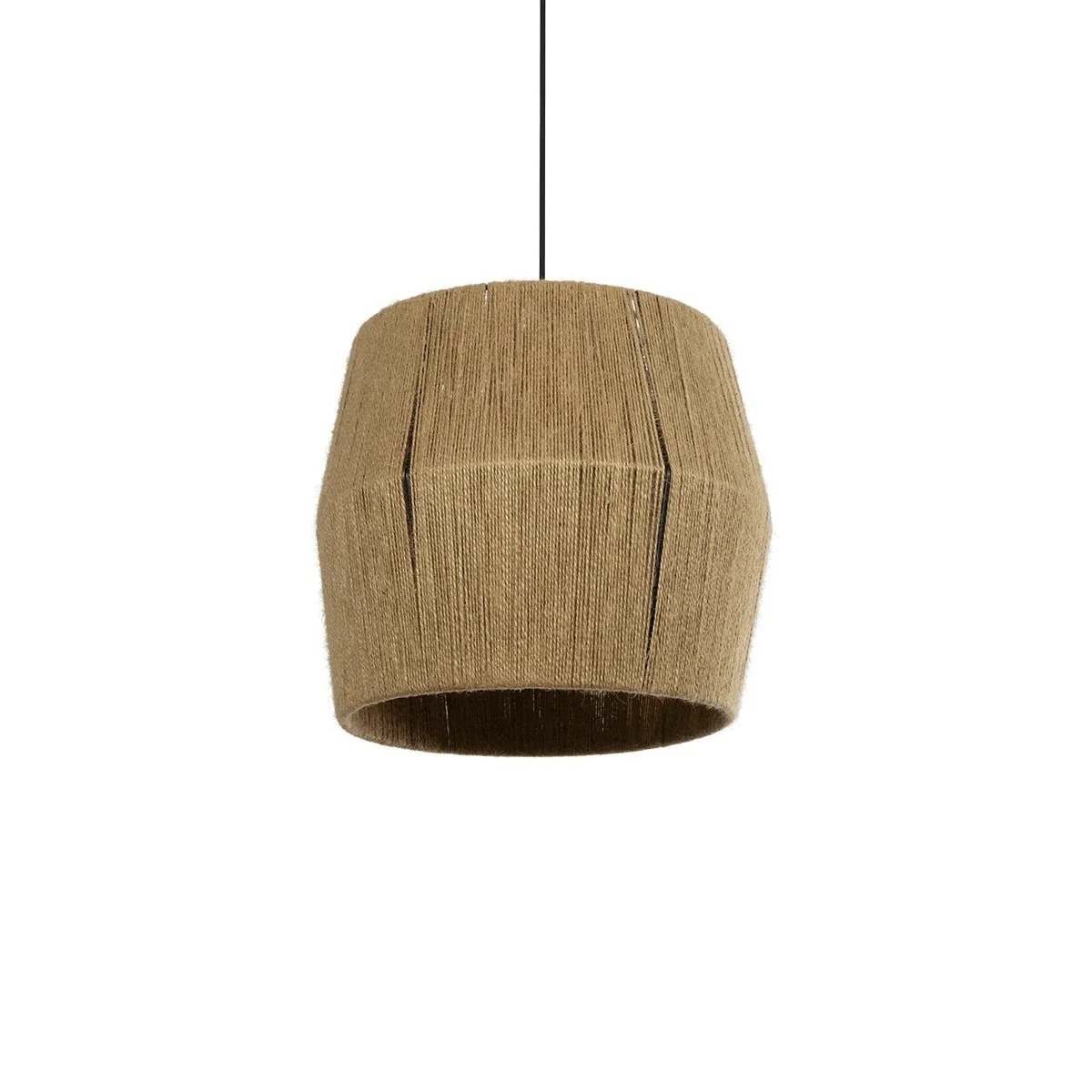 Φωτογραφία προϊόντος: GLOBOSTAR® CONE 205-0057 Boho Κρεμαστό Φωτιστικό Οροφής με Ντουί 1 x E27 AC 220-240V IP20 - Μπεζ - M38 x Π38 x Υ34cm
