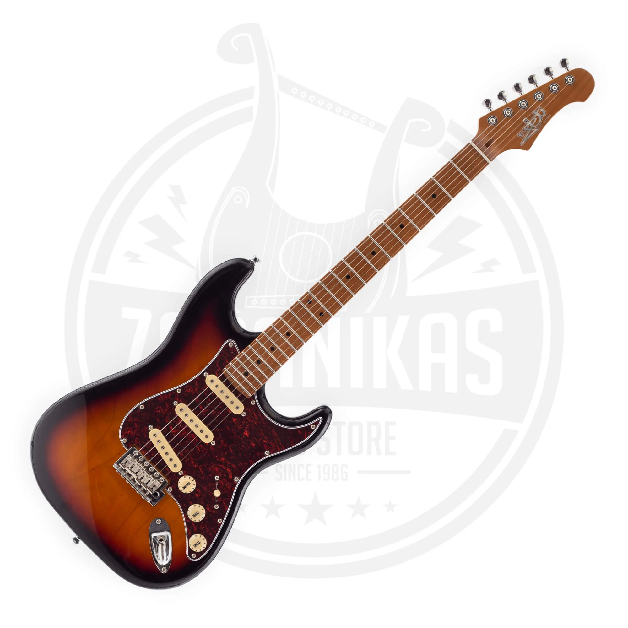 Φωτογραφία προϊόντος: JET Guitars JET JS-300 SB Stratocaster Ηλεκτρική Κιθάρα Sunburst