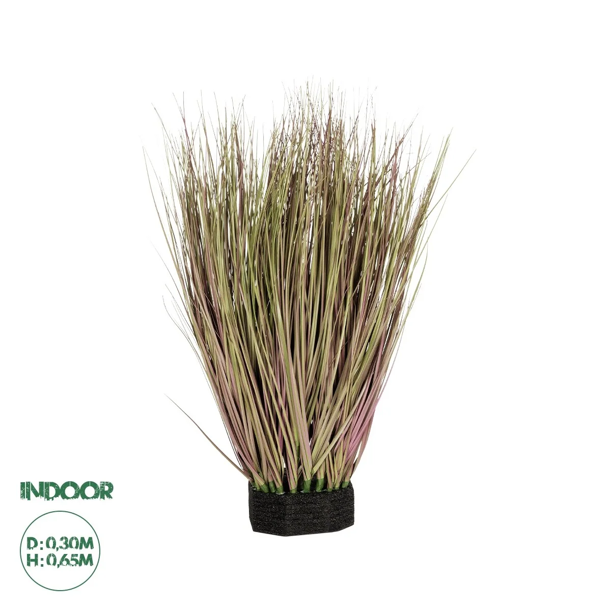 Φωτογραφία προϊόντος: GloboStar® Artificial Garden GRASS BUSH 21170 Τεχνητό Διακοσμητικό Φυτό Θάμνος Γρασίδι Μ30 x Π20 x Υ65cm