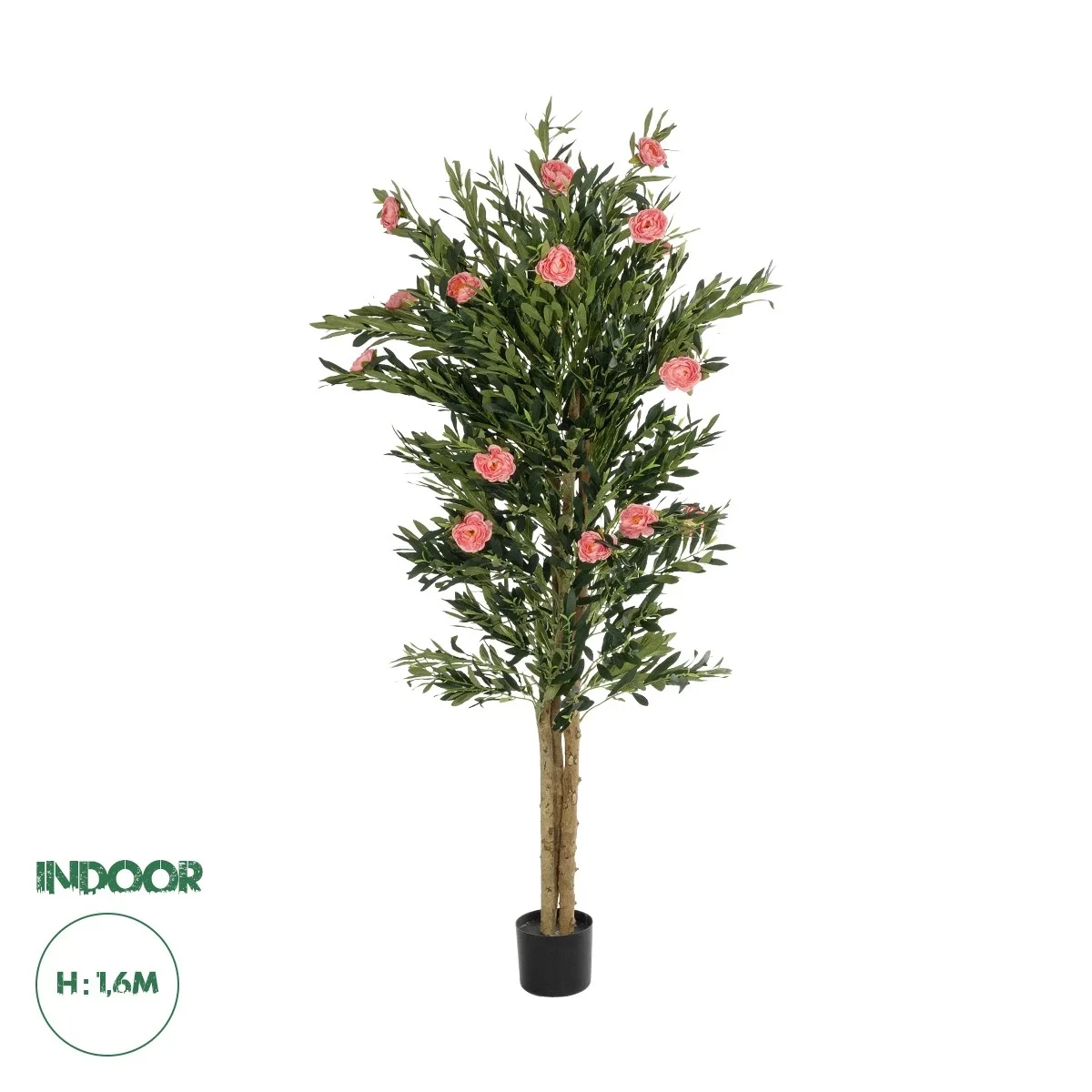 Φωτογραφία προϊόντος: GloboStar® Artificial Garden PINK PEONY 21097 Τεχνητό Διακοσμητικό Δέντρο Παιώνια Μ80 x Π70 x Υ160cm