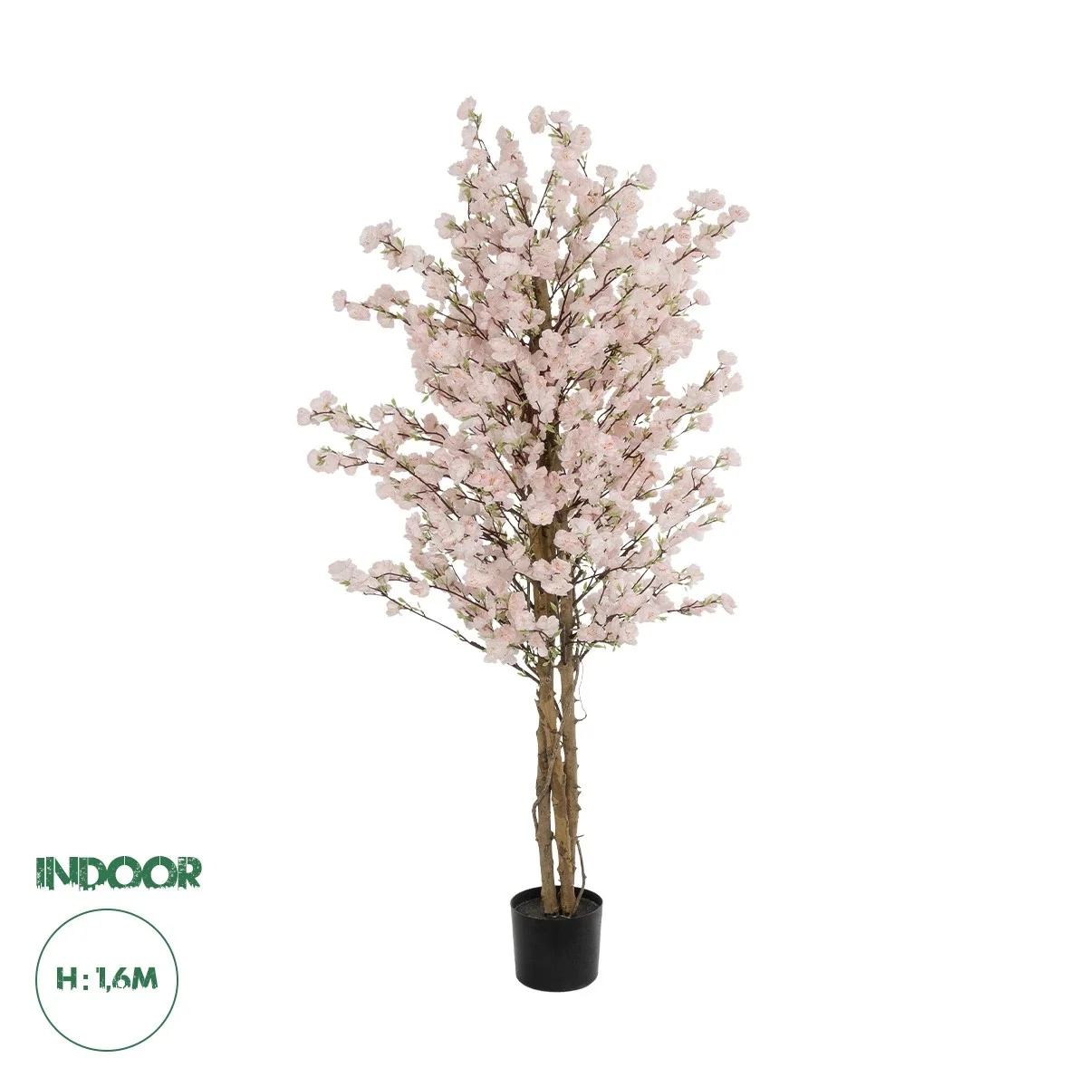 Φωτογραφία προϊόντος: GloboStar® Artificial Garden PINK CHERRY 21098 Τεχνητό Διακοσμητικό Δέντρο Κερασιά Μ80 x Π80 x Υ160cm